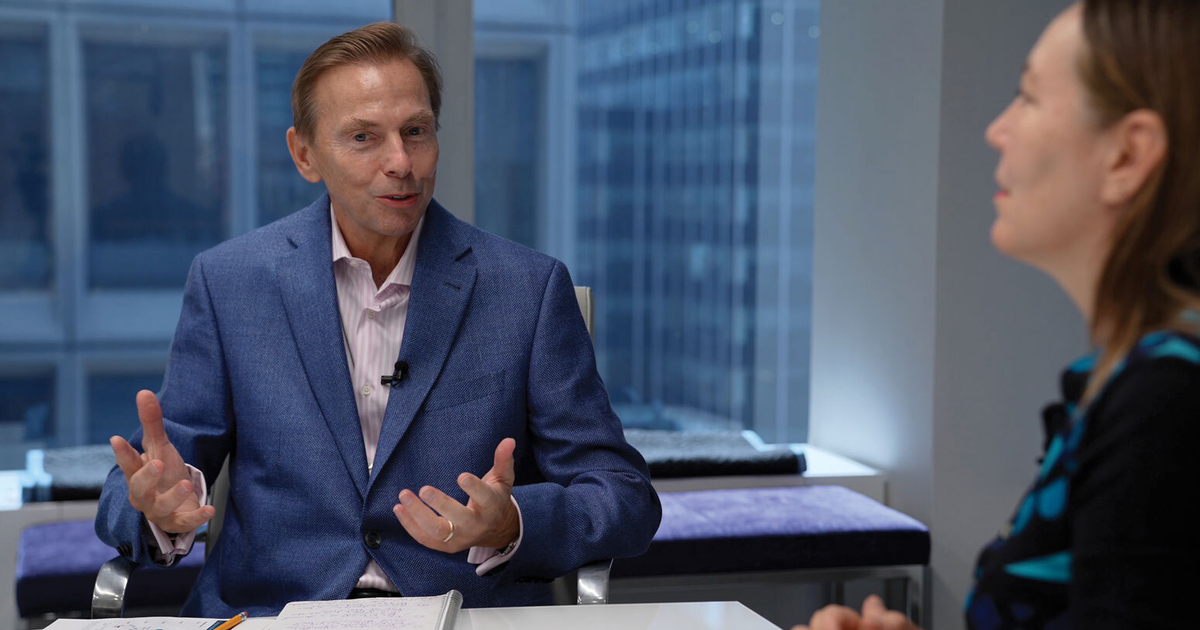 Mark Anson, Commonfund's CEO and CIO Why a 30/30/40 model makes sense